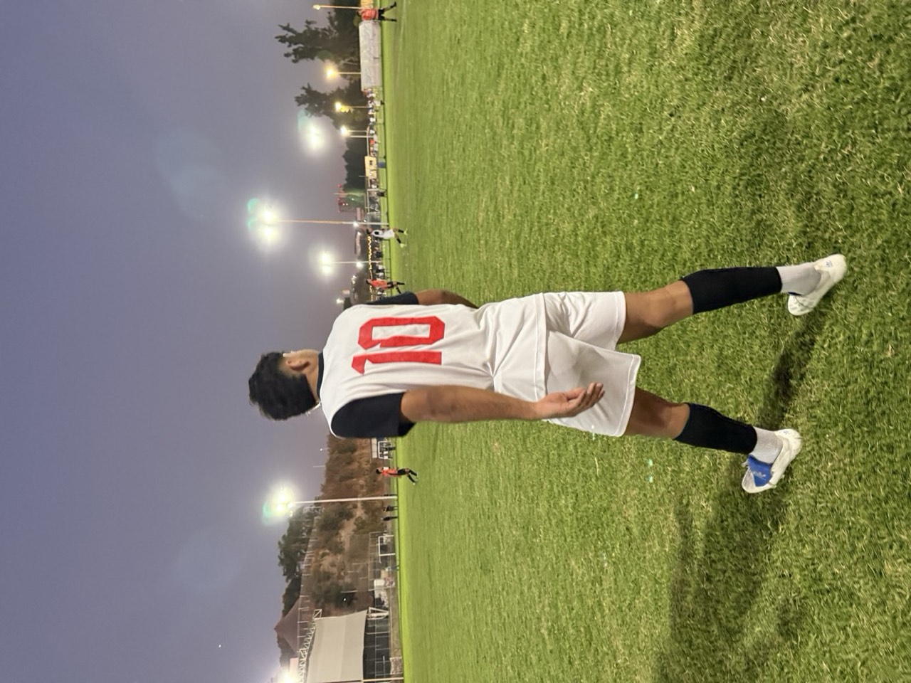 Hamid Safi in Mexico tournament match gear