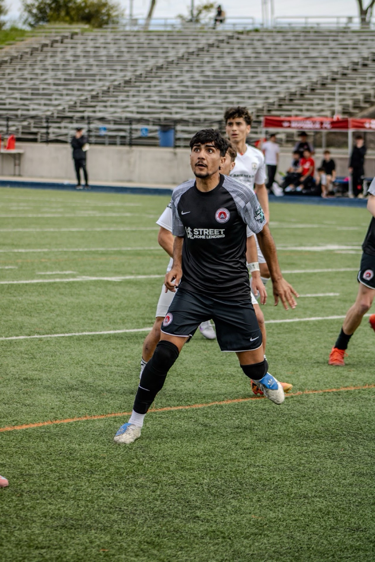 Hamid Safi competing against Sacramento Republic FC Academy